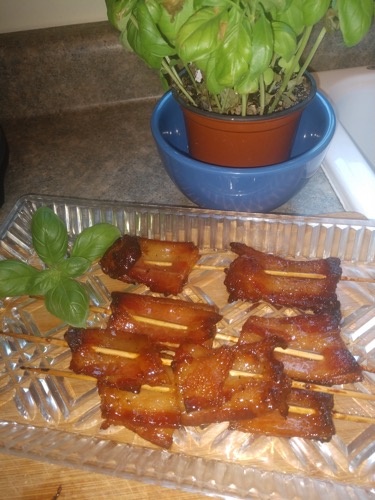 Bacon Bourbon Glazed