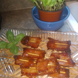 Bacon Bourbon Glazed