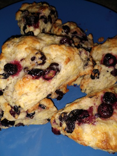 Blueberry Lemon Scones