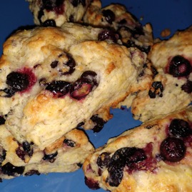 Blueberry Lemon Scones