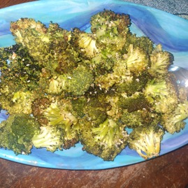 Brocolli Garlic Parmesan